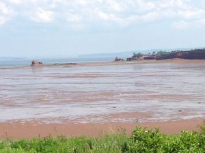 View to the southeast  from Blomidon Provincial Park